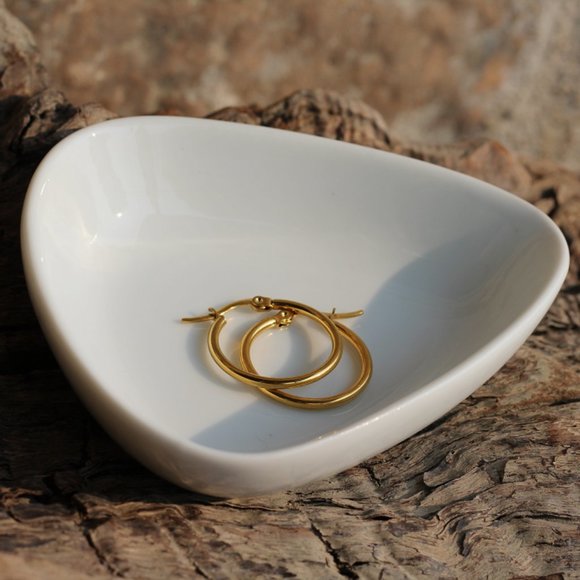 Earrings / 100% high-quality stainless steel / hypoallergenic - Picture 2 of 2